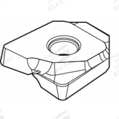 WIDIA Milling Insert: M270TF12R05 (MPN 3384426) - Specialty & Nonstandard Indexable Milling Inserts
