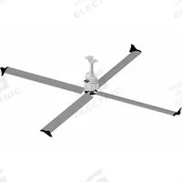 SKYBLADE Ceiling Fan: 29,942 cfm Airflow, 7 ft Blade Dia, Variable Speeds, 230V AC, Three Phase (MPN G420-0721-423-3). Key specifications — Voltage: 230V AC; Light Kit: No; Series: G420; Number of Speeds: Variable; Phase: Three; Current: 2.4 A; Brand: SKYBLADE.