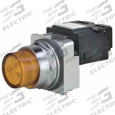 Siemens Pilot Light: 30 mm Panel Mounting Size, Amber, LED - LED Pilot-Lights