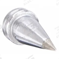 PLATO Soldering Tip: LT Series, Conical, 0.25 mm W, 13 mm Lg (MPN MS-4120). Key specifications — Compatible Handpiece Manufacturer Model Number: WSP 80; Manufacturer Part Number: MS-4120; Brand: PLATO.