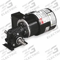 DAYTON AC Gearmotor: Right Angle, Dual Output Shafts, PSC, TEFC, 157 RPM, 20 in-lb Max Torque, 10:1 (MPN 1L533). Key specifications — Inverter Rated: No; Brand: DAYTON; Full Load Current: 1.3/0.70 A.