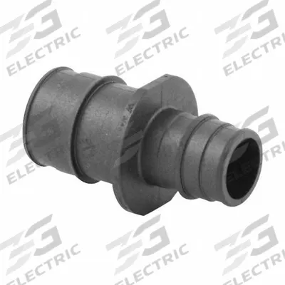 UPONOR Barbed Fitting Coupling: 3/4 in ID x 1 in ID Size, Barbed x Barbed, Polymer - Expansion Polymer Barbed Tube Fittings