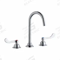 ELKAY Handle-Operated Faucet: Elkay®, Brass, Centerset, Deck, 3 Mounting Holes, 1.5 gpm Flow Rate (MPN LK800LGN05T4). Key specifications — Series: Elkay®; Brand: ELKAY.