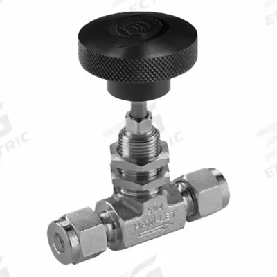 HAM-LET Plumbing Needle Valves: Inline Valve Body, 316 Stainless Steel, Integral Bonnet - Stainless Steel Straight-Body Needle Valves