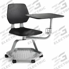 SAFCO PRODUCTS Chair with Desk: 33 1/4 in, Configurable, 31 1/2 in Overall Wd, 26 in Overall Dp (MPN 7828BL). Key specifications — attr1045596: Configurable; attr1036971: Chair with Desk.