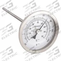 APPROVED VENDOR Dial Thermometer: -20°F to 120°F /-30°C to 50°C, ±1% Accuracy, 6 in Stem Lg (MPN 1NGE7). Key specifications — Accuracy: ±1 %; Brand: APPROVED VENDOR.