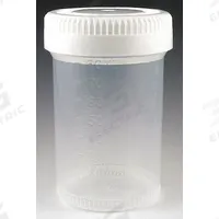 GLOBE SCIENTIFIC Laboratory Jar: Polypropylene, Polyethylene, 3 fl oz, 48 mm Body Dia, 76 mm Ht (MPN 6524). Key specifications — Brand: GLOBE SCIENTIFIC; Clarity: Translucent; Closure Included: Yes; Pre-Cleaned: None.