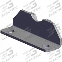 SMC Mounting Bracket: Flange/Foot Mount Type, Fits 63 mm Bore Dia, Stainless Steel, CG-L063SUS. Key specifications — attr947439: CG-L063SUS; attr947448: Stainless Steel; attr1171502: Mounting Bracket.