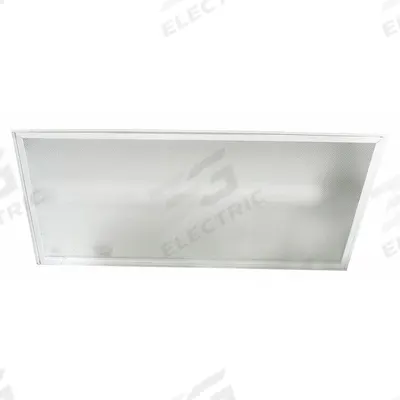 PORTA-FAB Modular Light Fixture: Fluorescent, 4 ft x 2 ft, White, Lighting Cable - Light Fixtures for In-Plant Offices