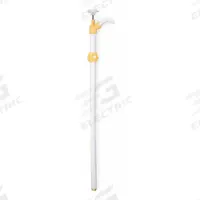 DAYTON Hand Pump: Piston Action, Pump with Spout, Polypropylene Housing, 14 oz per stroke, 39 1/2 in (MPN 2RUJ9). Key specifications — Brand: DAYTON; Housing Material: Polypropylene; Maximum Flow Rate: 14 oz per stroke; Seal Material: Viton.