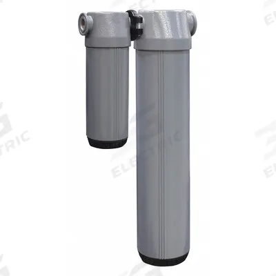 SPEEDAIRE Desiccant Air Dryer: 2-Stage, ISO Class 2, 1/4 in NPT, 10 cfm - Multi-Stage Refillable Desiccant Compressed Air Dryers