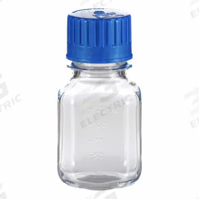 APPROVED VENDOR Media Bottle: PETG, 4.23 fl oz Capacity - oz, 125 mL Capacity - mL, Closure Included - Plastic Lab Media Bottles
