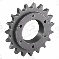 TSUBAKI Sprocket: For 60 Chain, 19 Teeth, 4.557 in Pitch Dia, 4.95 in Outside Dia, Steel (MPN 60SDS19). Key specifications — Brand: TSUBAKI; Required Bushing Series: SDS.