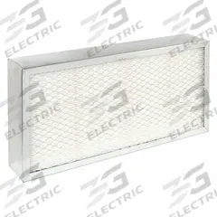GRAINGER Minipleat Air Filter: 12 in x 24 in x 4 in, Fiberglass, Metal, No Header, MERV 14 (MPN 5E900). Key specifications — Brand: GRAINGER; Frame or Header Material: Metal; Media Material: Fiberglass.