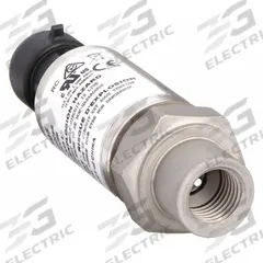 Pressure Transmitter: 0 psi to 100 psi, 0.5 to 4.5V DC, 3-Pin Packard Connector, 1/8 in Male NPT (MPN P499RAP-101K). Key specifications — Accuracy: ±1%; Burst Pressure: 5x Range; Calibration Certificate Included: No NIST-Traceable Calibration Certificate Included; IP Rating: IP67; Housing Material: Stainless Steel; Output: 0.5 to 4.5V DC; Overpressure: 2x Range; Process Connection Type: NPT.