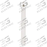PANDUIT Cable Tie: 8 in Nominal Lg, 2 in Nominal Max. Bundle Dia., 0.09 in Wd, Natural, 100 PK (MPN BT2M-C). Key specifications — Outdoor Use: No; Color: Natural; Brand: PANDUIT.