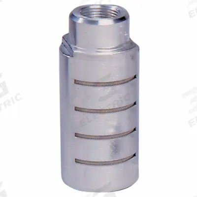 ARROW PNEUMATICS Muffler: 3/4 in NPT, 1 5/8 in Hex Size, Stainless Steel - Pneumatic Exhaust Mufflers
