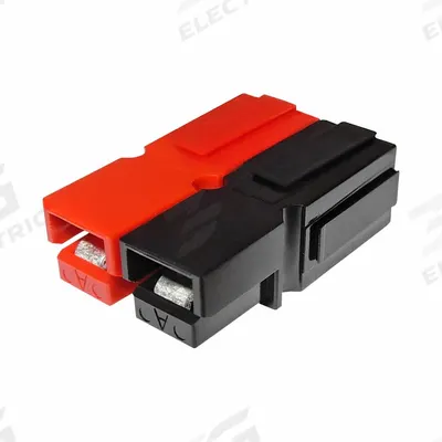ANDERSON POWER PRODUCTS Single Row 1x2 Wire Reverse Standard Housing: Black/Red - Powerpole Connector Housings