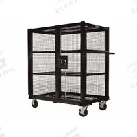 SOUTHWIRE Security Cart: 1,500 lb, 30 in L x 25 in W Self, 64 in L x 34 in W x 58 in H Overall Dim (MPN 784920). Key specifications — Shelf Type: Removable; Caster Brake Type: Total Lock Brake; Brand: SOUTHWIRE; Caster/Wheel Configuration: (2) Swivel with Brake; Shelves Included: 2.