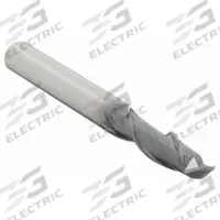 WIDIA HANITA Square End Mill: Carbide, TiAlN Coated, 2 Flute, 5/32" Mill Dia, 9/16" LOC, 2" OAL (MPN I2S0156T056L)