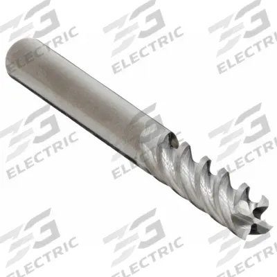 CLEVELAND Square End Mill: Carbide, 4 Flute, 1/8" Mill Dia, 1/4" LOC, 1-1/2" OAL (MPN C60001) - Fast-Cutting Carbide Square End Mills