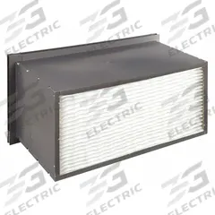 GRAINGER Minipleat Air Filter: 12 in x 24 in x 12 in, Fiberglass, Plastic, Single Header, MERV 14 (MPN 20HN69). Key specifications — Brand: GRAINGER; Frame or Header Material: Plastic; Media Material: Fiberglass.