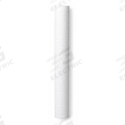 3M Water Filter Cartridge: 37 micron, Solid, 40 gpm, Polypropylene - Solid Water Filter Cartridges
