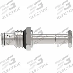 CHAR-LYNN Solenoid Valve: Screw-In, Three Positions, Normally Open, Four-Way, Electrical, Nitrile (MPN 02-198680). Key specifications — attr1012059: 02-198680; attr1250696: SV9-8; attr1011660: Nitrile; attr1011635: CHAR-LYNN; attr1011636: Steel; attr1011644: C-8-4.