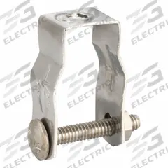 Conduit & Cable Hanger - Screw-On: 1/2 in Trade Size, 7/8 in, Stainless Steel, S60500MH00. Key specifications — Compatible Conduit Trade Size: 1/2 in; Compatible Conduit Type: IMC; RMC; Compatible Nominal Conduit/Pipe Size: 1/2 in; Compatible Pipe Size: 1/2 in; Finish: Polished; Flange Thickness: 7/8 in; Indoor/Outdoor Usage: Indoor/Outdoor.