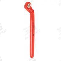 WIHA Box End Wrench: Chrome, 27 mm Head Size, 11 1/4 in Overall Lg, Offset, 15° Head Offset Angle (MPN 21027). Key specifications — attr309427: Chrome; attr309429: Yes; attr324926: WIHA.