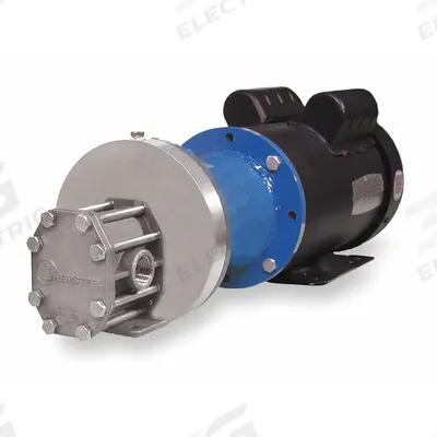 OBERDORFER Rotary Gear Pump: 5 hp Horsepower, 230/460V AC, 316 Stainless Steel Body - Mag-Drive Rotary Gear Pumps