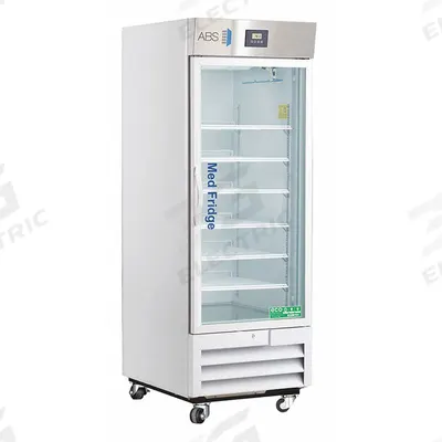 AMERICAN BIOTECH SUPPLY Lab Refrigerator: 26 cu ft, Upright, 2°C to 7°C, 36 1/2 in Overall Dp - Pharmacy & Vaccine Refrigerators