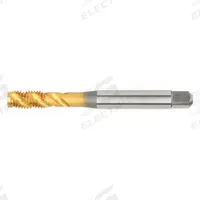WIDIA GTD Spiral Flute Tap: M10x1.5 Metric, 6H, 3 Flute, Bottoming Chamfer, Black Oxide Cobalt (MPN VTSFT6579)