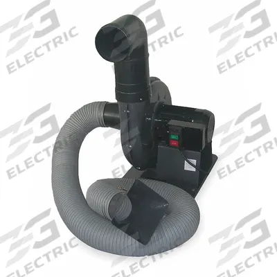 Dayton Fume and Smoke Exhauster: 1,100 cfm - Portable Welding Fume Exhausters