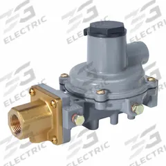 FISHER LPG Pressure Regulator: Lever-Acting Gas, 550,000 BtuH Gas Capacity, Aluminum, POL x NPT (MPN R232A-HBF). Key specifications — Brand: FISHER LPG; Body Material: Aluminum.