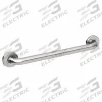 WINGITS Wall Grab Bar: Straight, 24 in Lg, 1 1/4 in Dia, Stainless Steel, Satin, 800 lb Wt Capacity (MPN WGB5SS24). Key specifications — Brand: WINGITS.