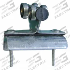 DAYTON Festoon Intermediate Trolley: C-Track, Flat, 1.38 in (MPN 33N224). Key specifications — Compatible Cable Type: Flat; Trolley Wheel Material: Steel; Trolley Frame Material: Galvanized Steel; Brand: DAYTON; Compatible Track Type: C-Track; Material: Galvanized Steel; Compatible with Manufacturer Part Number: C32MC-70.