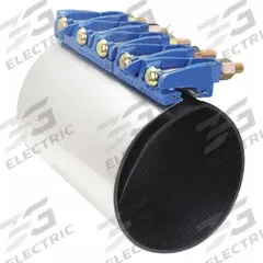 SMITH-BLAIR Repair Clamp: For 8 in Pipe, 12.5 in Overall Lg, 304 Stainless Steel (MPN 22600086312000). Key specifications — Brand: SMITH-BLAIR; Bolt Material: Steel; Maximum Operating Pressure: 300 psI; Maximum Vacuum Pressure: 10 psi; Gasket Material: Nitrile Rubber.