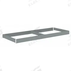TENNSCO Shelf: 60 in x 18 in, 2,250 lb Load Capacity, Gray, Shelf (MPN ZLCS-6018). Key specifications — Includes: (4) Beams; Shelf Configuration: Single Straight; Color: Gray; Frame Material: Steel; Brand: TENNSCO; Frame Finish: Zinc Plated; Product Type: Shelf.