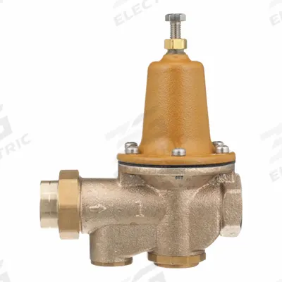 Watts Water Pressure Reducing Valve: NPT x NPT, 1 in Pipe Size, Copper Silicon Alloy - Standard Capacity Water Pressure Regulators