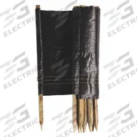 APPROVED VENDOR Silt Fence: 2 ft Ht, 100 ft Lg, 11 Stakes, Polypropylene, Black (MPN 31900500). Key specifications — Material: Polypropylene; Brand: APPROVED VENDOR; Color: Black.