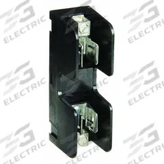 MERSEN Fuse Block: Open Block Design, 1 Pole, 250 V AC, Box Lug, Non-Indicating (MPN 20606). Key specifications — attr233046: MERSEN.