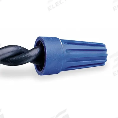 BUCHANAN Twist-On Wire Connectors: Blue, Wire Sizes 16 AWG – 14 AWG, 300 V, 100 - General Purpose Wire Connectors