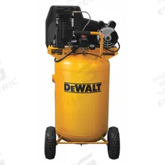 DEWALT Portable Compressor: Splash Lubricated/Synthetic Oil, 30 gal, Vertical, 1.9 hp, 120V AC (MPN DXCMLA1983054). Key specifications — attr48686: Splash Lubricated; Synthetic Oil; attr48685: 120V AC; attr48689: 4.4 cfm @ 155 psi; attr48678: 15.0 A; attr48688: Pump is shipped full of oil; attr48671: DEWALT; attr124308: Standard (75 dBA or more).