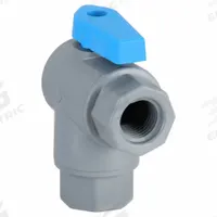 APPROVED VENDOR Manual Two-Way Ball Valve: 1/4 in, PVC, Angle, FNPT x FNPT, Full Port Ball Port (MPN PVC 657-4F4F-F). Key specifications — Brand: APPROVED VENDOR.