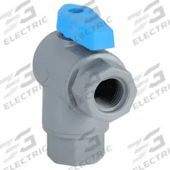 APPROVED VENDOR Manual Two-Way Ball Valve: 1/4 in, PVC, Angle, FNPT x FNPT, Full Port Ball Port (MPN PVC 657-4F4F-F). Key specifications — Brand: APPROVED VENDOR.