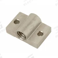 APPROVED VENDOR Spring Plunger Mounting Base: Stainless Steel, For 3/8"-16 Thread (MPN Z0381SS). Key specifications — Brand: APPROVED VENDOR; Manufacturer Part Number: Z0381SS; Overall Length: 1.13 in; Overall Width: 0.75 in; Overall Height: 0.47 in; Base Height: 0.22 in; Mounting Hole Diameter: 5/32 in.
