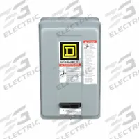 SQUARE D Magnetic Motor Starter: Non-Reversing, 3 Poles, NEMA Size 0, 18 A, 24V AC Coil (MPN 8536SBG2V01S). Key specifications — Brand: SQUARE D; Coil Voltage: 24V AC; Phase: Three; Operator: None; Terminal Connection Type: Screw Clamp Terminals; Includes Pilot Light: No; Operator Controls: None; Auxiliary Contacts Included: No Auxiliary Contacts Included.