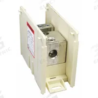 BURNDY Power Distribution Block: Open, Lug, Lug, 14 AWG – 2/0 AWG For Line Side Wire Sizes (MPN BDBMCS1F1). Key specifications — attr1361688: Surface; attr1308686: BURNDY; attr1361672: Copper.
