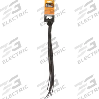 5.11 TACTICAL Boot and Shoe Laces: 10503, Black, Acrylic/Polyester, 72 in Overall Lg - Boot & Shoe Laces